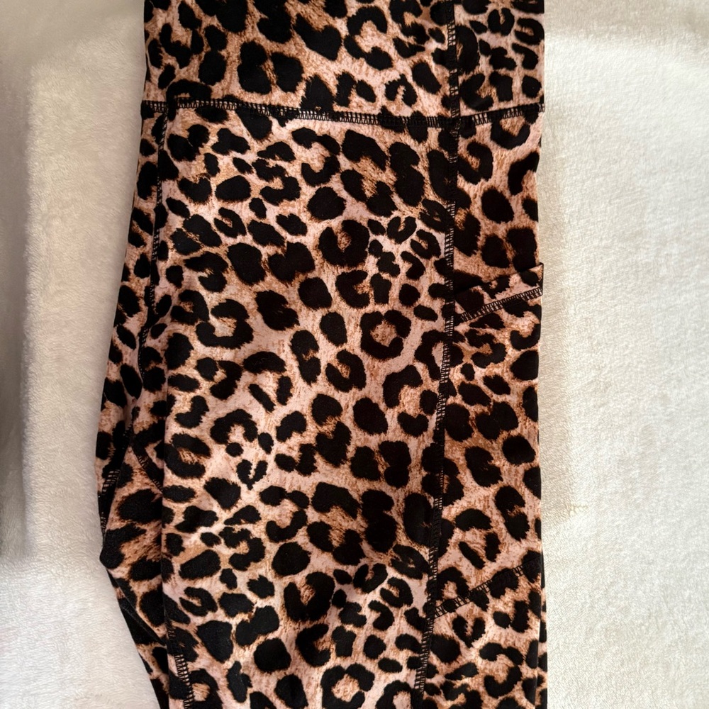 Leopard Print Women’s biker Shorts